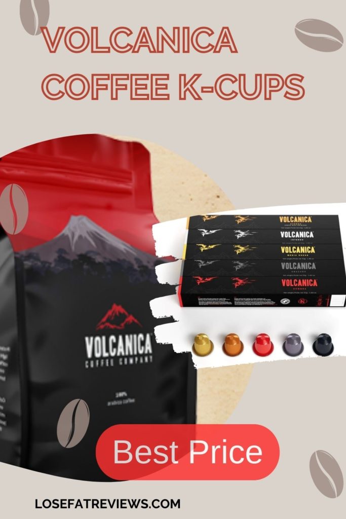 Volcanica coffee k-cups